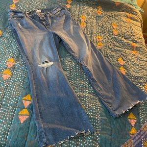 Ava & Viv High Rise Flares, Size 18, Worn Once